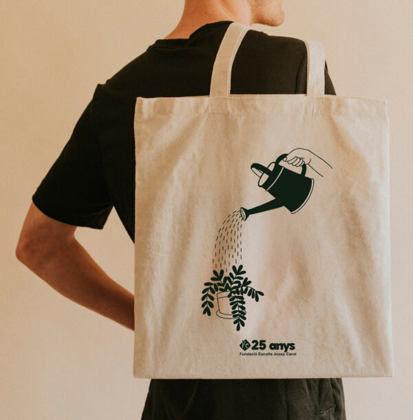 Totebag planta